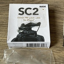 Image of RODE SC2 - 3.5mm TRS Patch Cable for iPhone to Camera