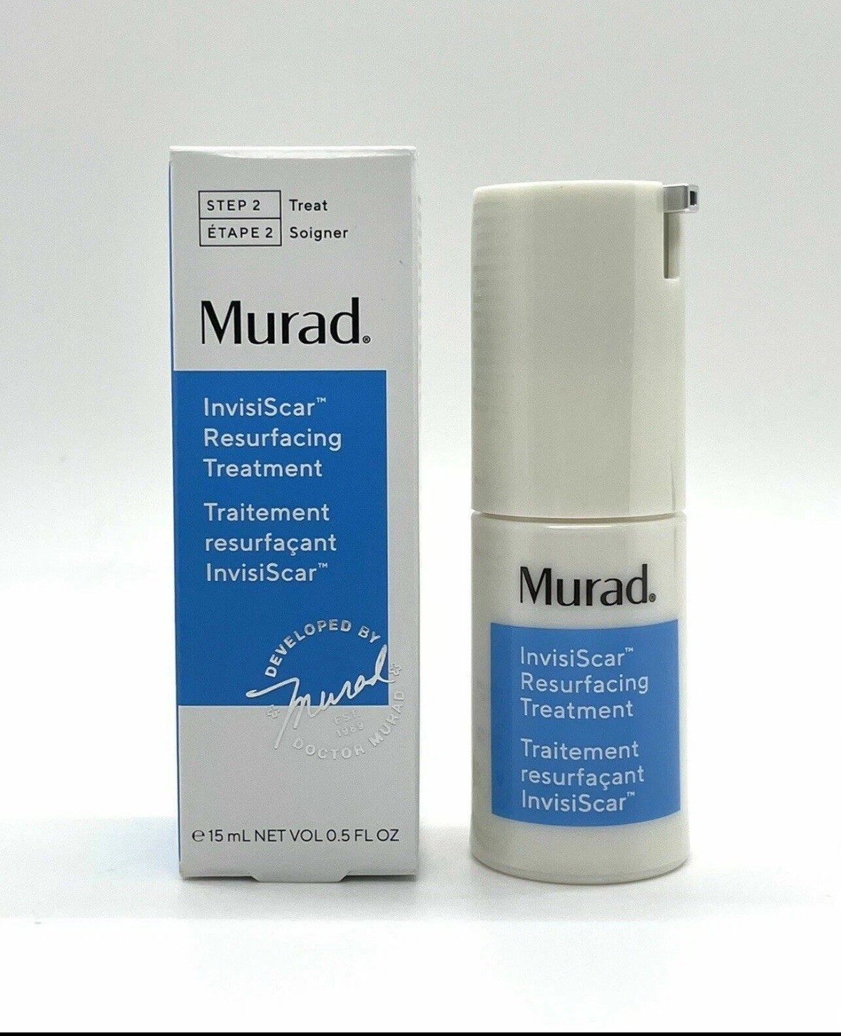 Murad Acne Control InvisiScar Resurfacing Treatment 0.5oz/15ml NEW IN ...