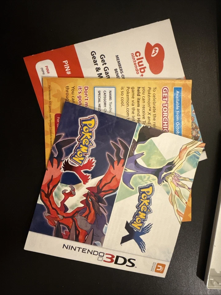 Pokemon Y Version With Original Case And Booklet - Image 4 of 4