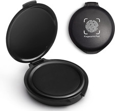 1 Pack Thumbprint Fingerprint Ink Pad Stamp Pad Identification Security ID Fin