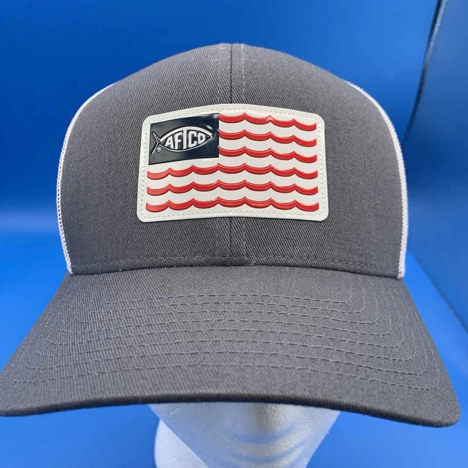 NUEVO CON ETIQUETAS CAPPELLINO AFTCO Cantón Trucker Sombrero COLOR CARBÓN NUEVO Foto 3 de 4