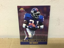 Tiki Barber - 1997 Playbook Football Card - Giants Rookie. rookie card picture