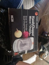 Black & Decker Small Handy Chopper Mincer HC20 Food Processor Vintage