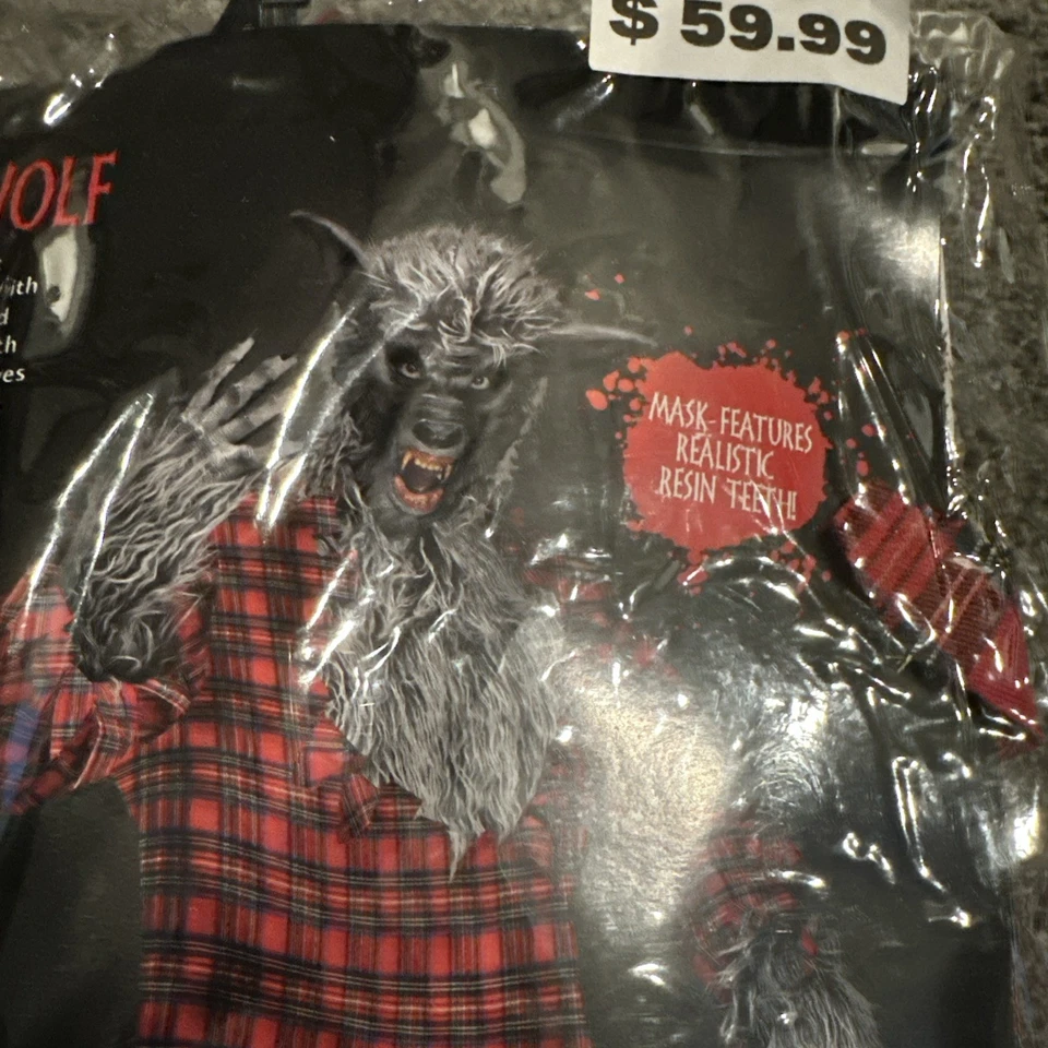 Disfraz de hombre lobo adulto Foto 2 de 4