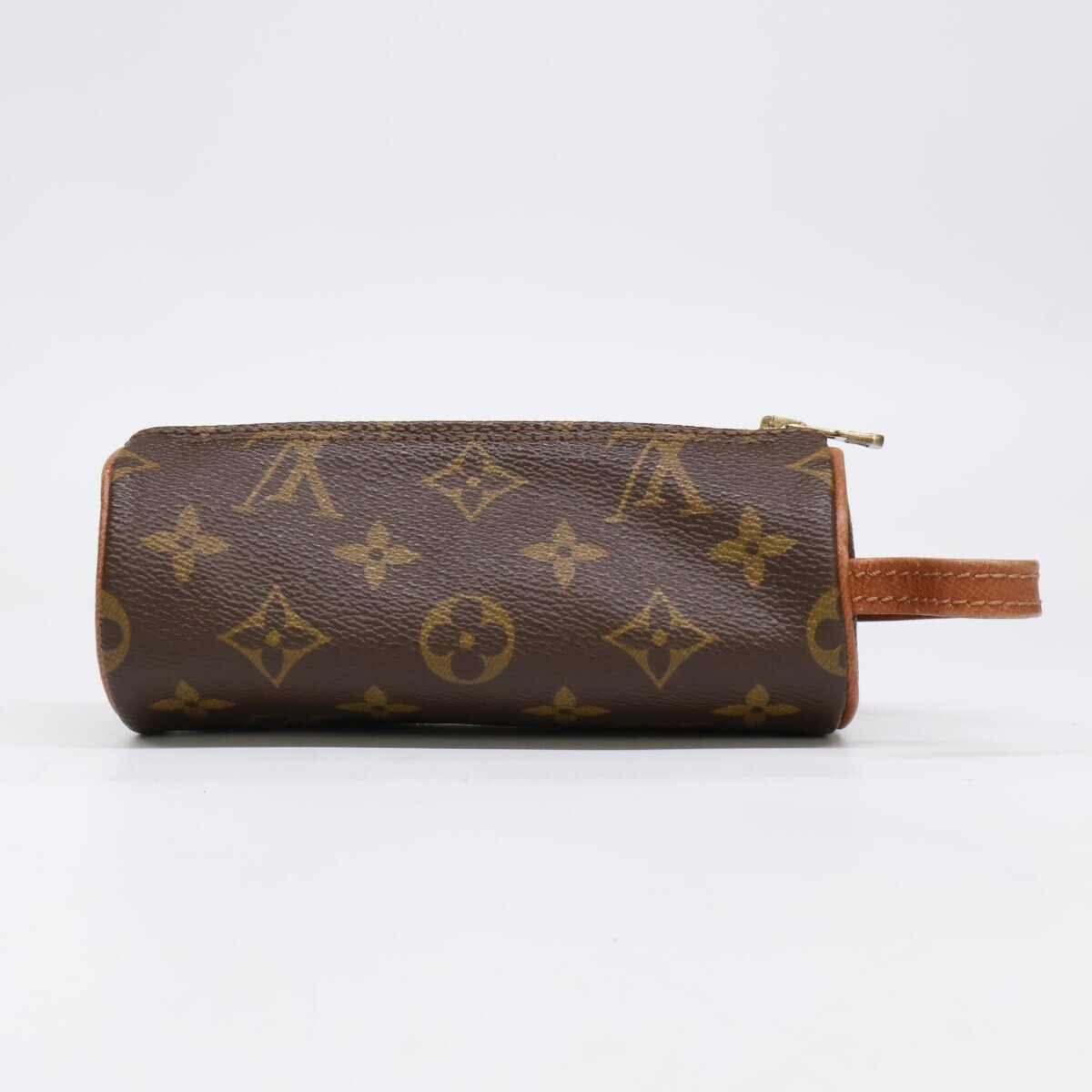Louis Vuitton Monogram Golf Ball Holder Pouch Case Vintage M58249