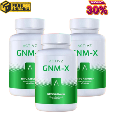 #ad 3 Pack ACTIVZ GNM X Nrf2 Activator for Genetic Cellular Defense and Well Being $32.95
