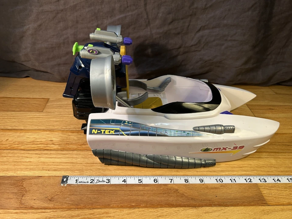 Veículos raros 2 em 1 Max Steel Wave Storm N-Tek MX-39 Mattel 2001 - Imagem 2 de 4