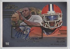 2012 SAGE Next Silver Foilboard 7/30 Dwayne Allen #SA-2 Auto 1e15