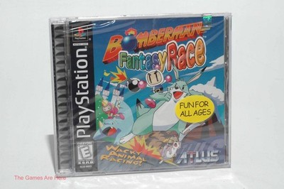 Bomberman Fantasy Race - Playstation One, Atlus 1998 Brand New