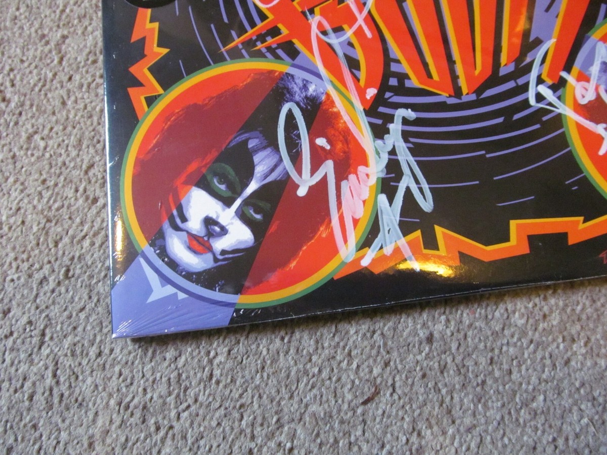 KISS - SONIC BOOM SIGNED AUTOGRAPHED BLACK VINYL LP TOMMY ERIC