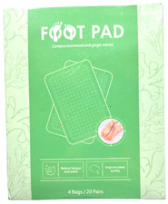 FOOT PAD - Relieves Fatigue and Stress / Improve Sleep - 4 Bags / 20 Pairs