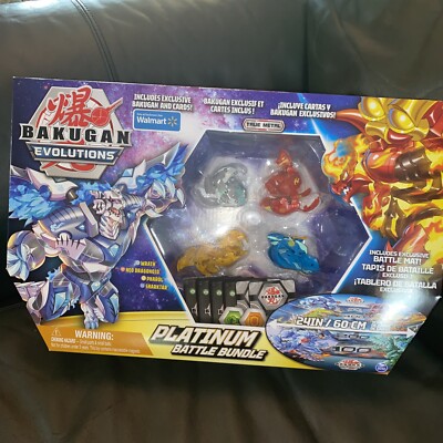 Bakugan Evolutions Platinum Battle Bundle Sealed Limited New Sealed