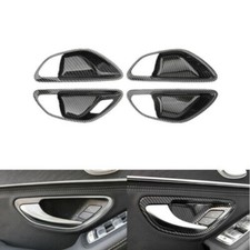 Passend für Mercedes C W205 Türgriffe Schalen Blenden Abdeckung Carbon Passend für Mercedes C W205 Türgriffe Schalen Blenden Abdeckung Carbon
