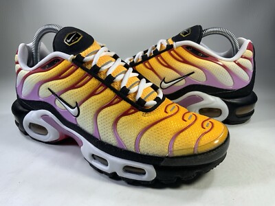 Nike Air Max Plus Tn Laser Orange Fuchsia Glow White Mens Size 6.5 CZ1651-800