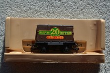Hornby OO Gauge R6036 GWR Conflat & swappable Container, Mint, Boxed; un-run