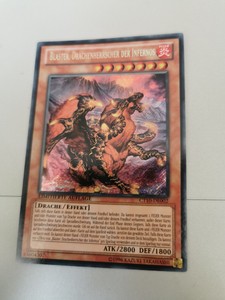 Blaster Dragon Ruler Of Inferno Secret Rare Ct10 En002 De002 German Language Ebay
