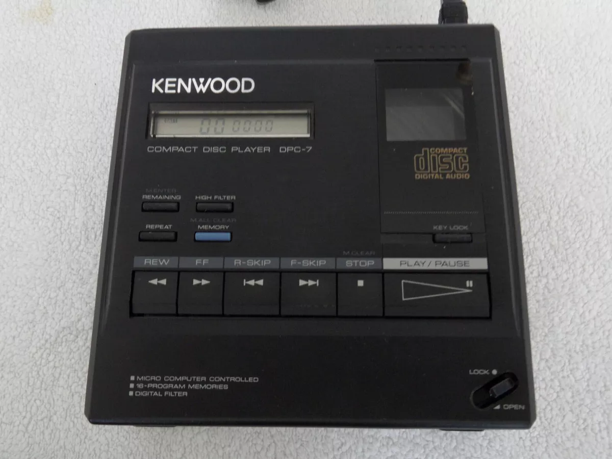 KENWOOD DPC-7 ポータブルCDプレーヤー - ポータブルプレーヤー