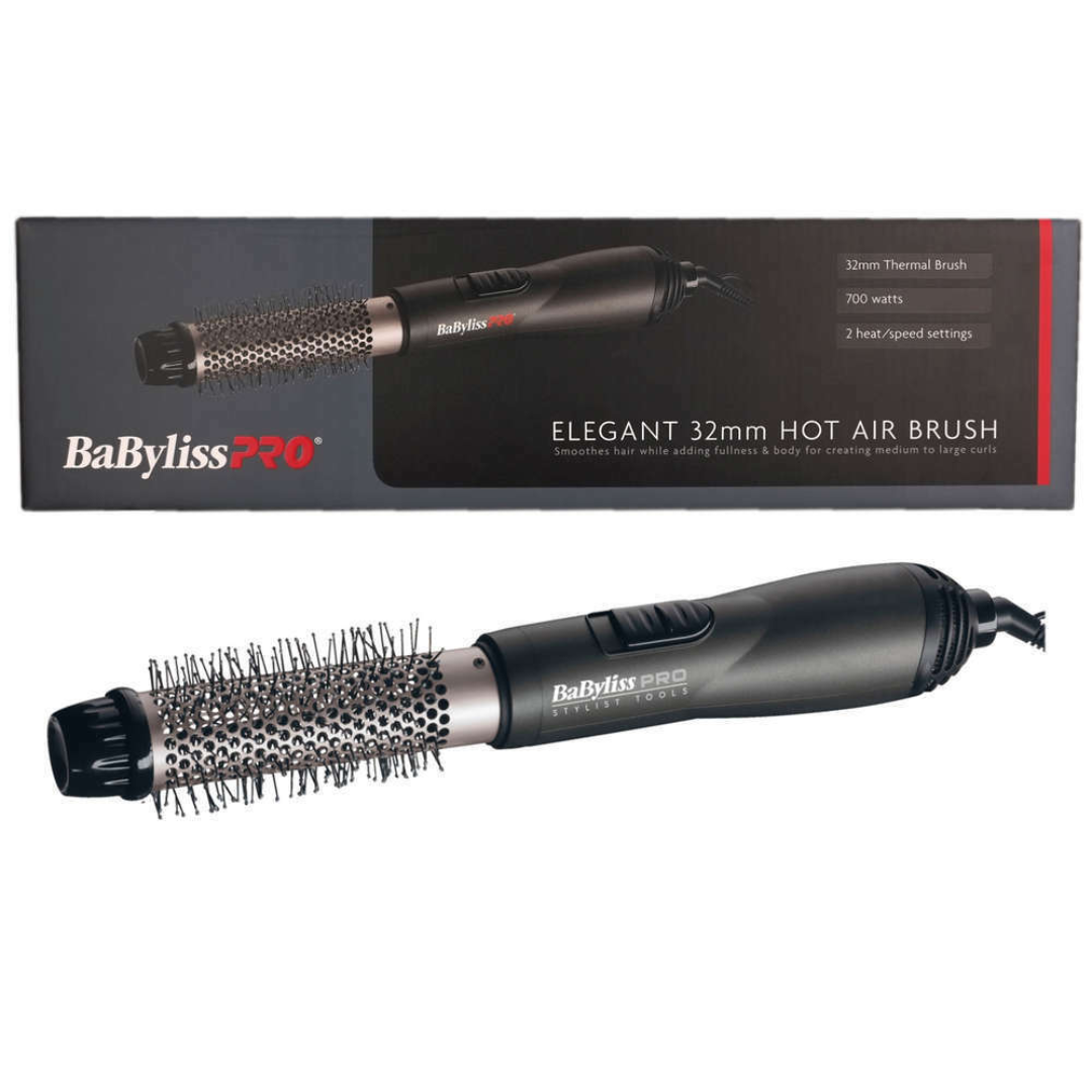BabylissPRO Elegant Hot Air Brush 32mm- Babyliss Pro