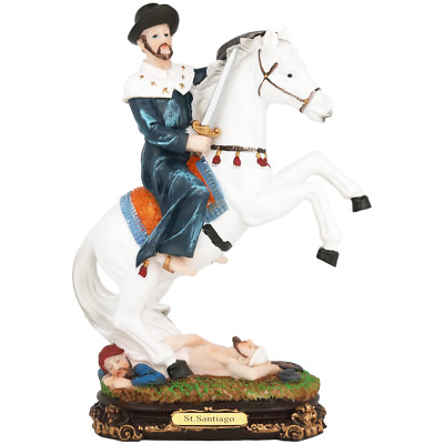 Saint James the Great  Resin 12 Inch Statue  San Santiago, Apóstol