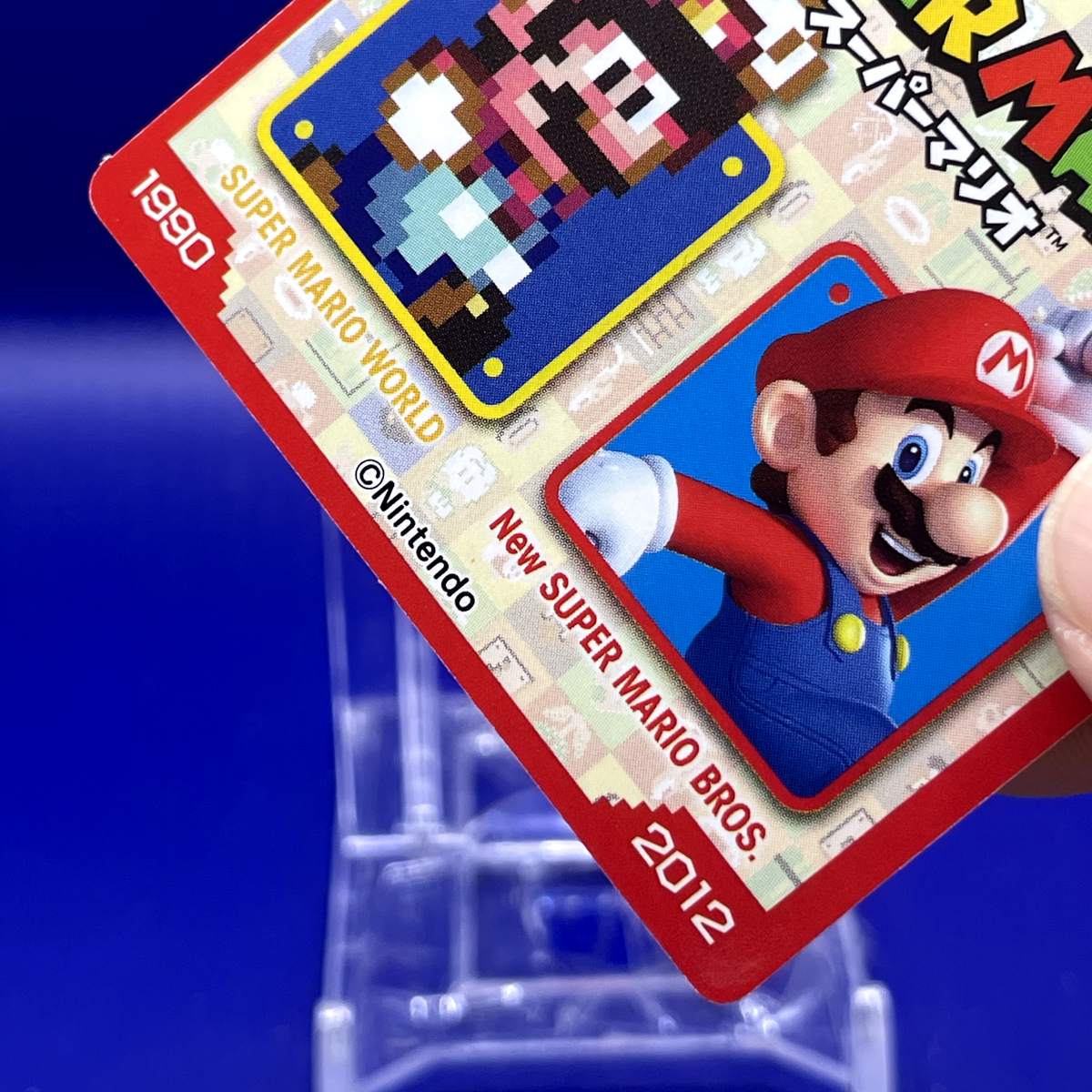 Super Mario Mario Super Mario Brothers 3 1988 Top card