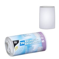 Papstar 12057 MüLleimerbeutel Ldpe 5 Liter Weiß