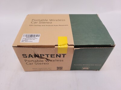 Sanptent Portable Wireless Car Stereo 7''  USB/AUX Input Easy Installation