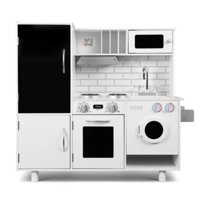 Baby Vivo Kinderküche Spielküche Holz Kinderspielküche Holzküche Spielzeugküche