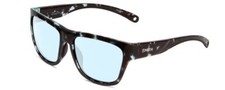 Smith Optic Joya Ladies Square Blue Light Glasses Sky Tortoise Marble Brown 56mm