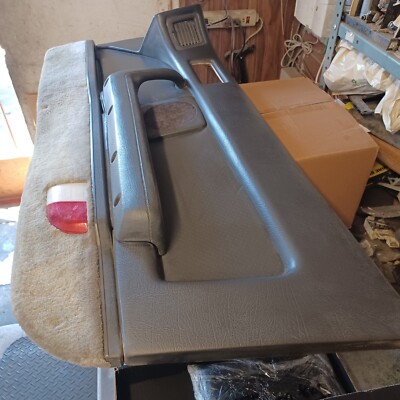 88 Mazda RX7 FC OEM RH Right door panel cover STOCK factory gray