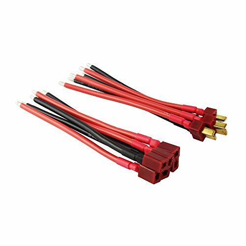 OliYin 3 Paia Deans Style T Plug Maschio Femmina Connettore Cavo in (e0R)