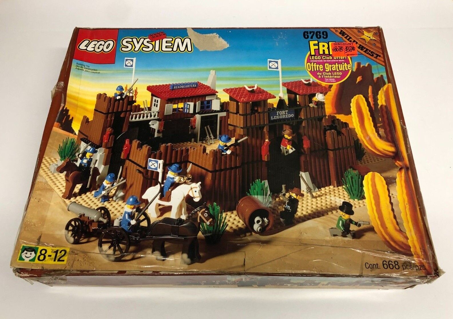 by tweet Natura LEGO System 6769 Wild West Western FORT LEGOREDO ** INCOMPLETE ** | eBay