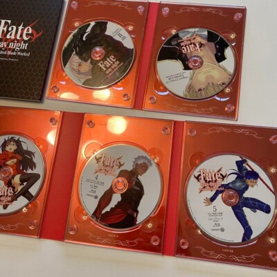 Fate/stay night UBW Blu-rayBOXセット Fate Stay Night Unlimited Blade Works Box Set 1 & 2 Limited Blu