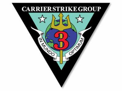10cm Auto-Aufkleber Sticker Decal Farbe Navy Naval Strike Group 3 Three F2181