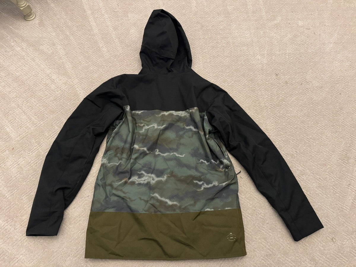 DAKINE メンズ スノーボードジャケット L 黒/迷彩 DAKINE MENS LEGION INSULATED ANORAK WINTER JACKET 10K WATERPROOF