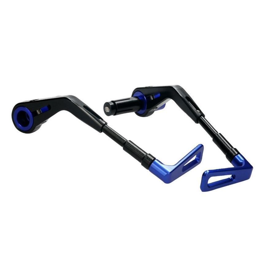 Protection levier frein Voca Racing réglable 14mm noir bleu