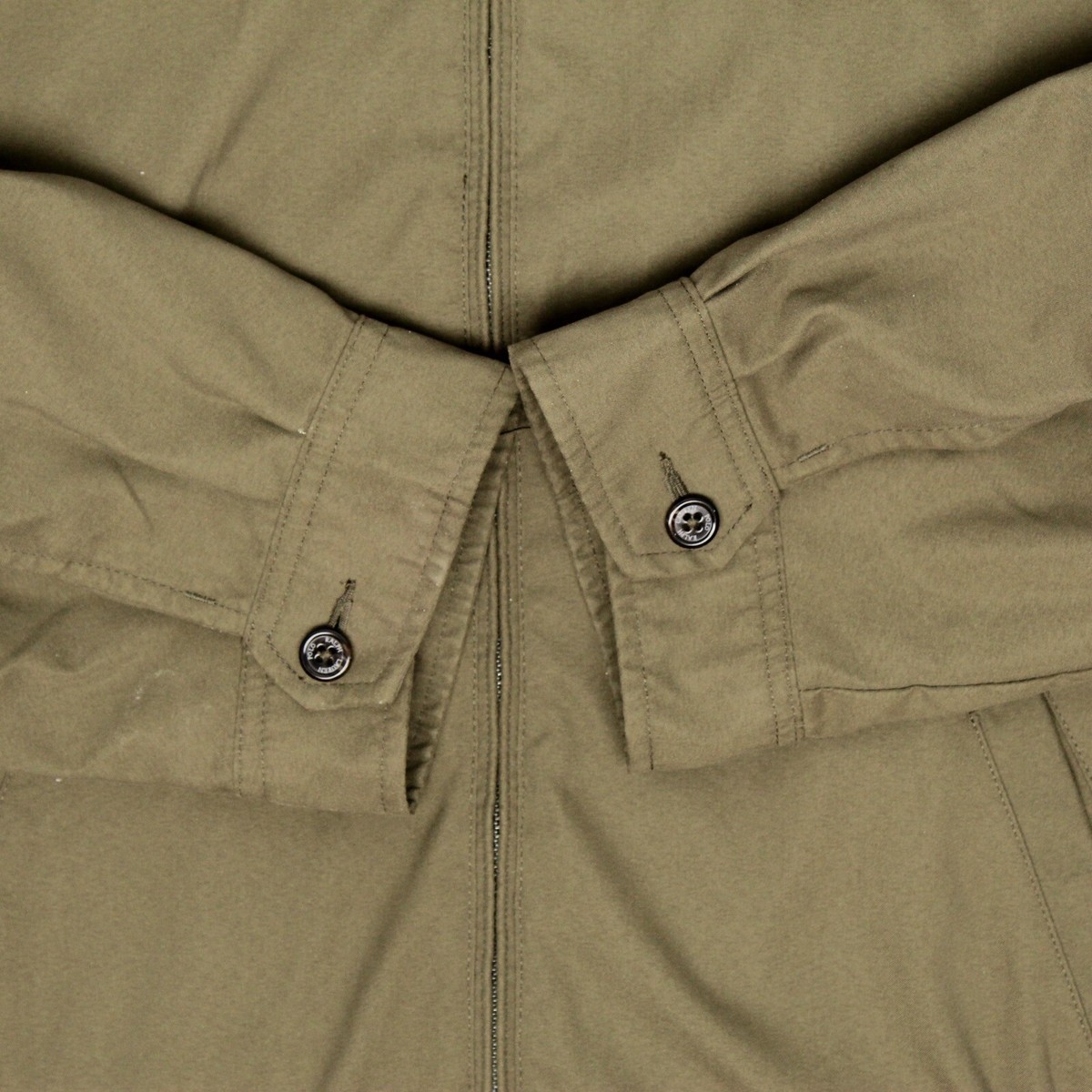 Polo Ralph Lauren Jacket Mens XXL Olive Green Cotton Blend