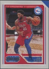 2020-21 Panini Chronicles Threads Joel Embiid Philadelphia 76ers #90