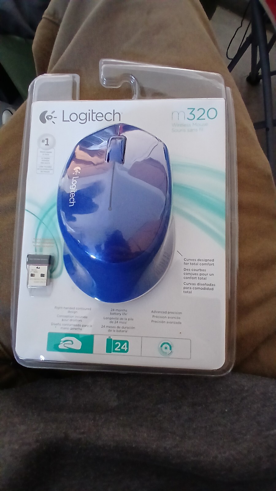 Logitech Ergonomic Wireless Mouse for Enhanced Productivity