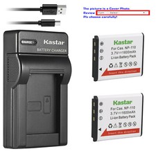 Kastar Battery Slim USB Charger for JVC BN-VG212 JVC GZ-V515BEU GZ-V675 GZ-V570
