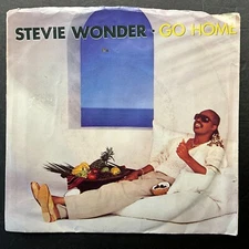 Stevie Wonder, Go Home, 7" 45rpm, Vinyl VG+