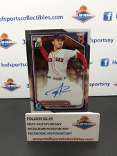 2024 BOWMAN CHROME NAOYUKI UWASAWA 1ST BOWMAN AUTO # CPA-NU