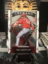 Cincinnati Reds Tony Santillan 2022 Panini Chronicles Crusade RC #10