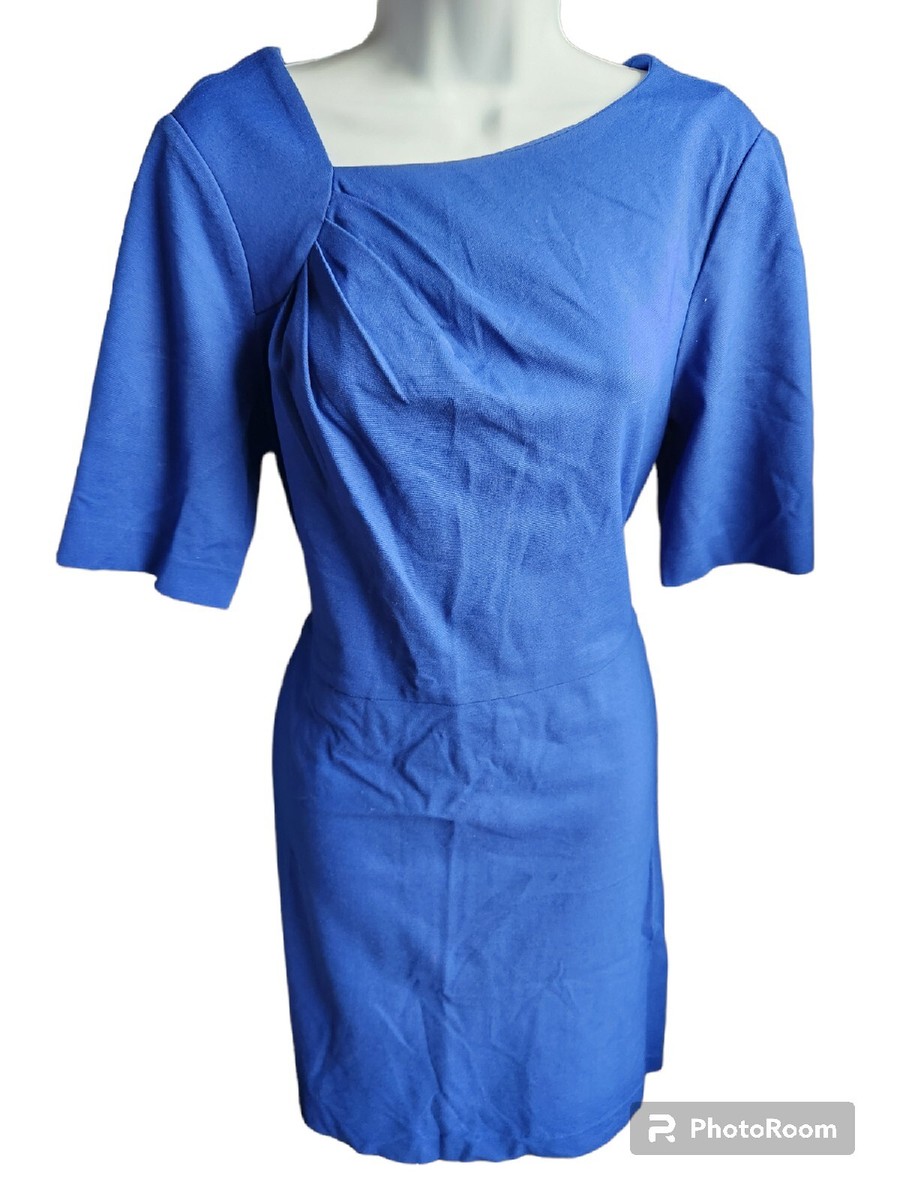 EUC Anne Klein Royal Blue Dress Women's Size 12 | eBay
