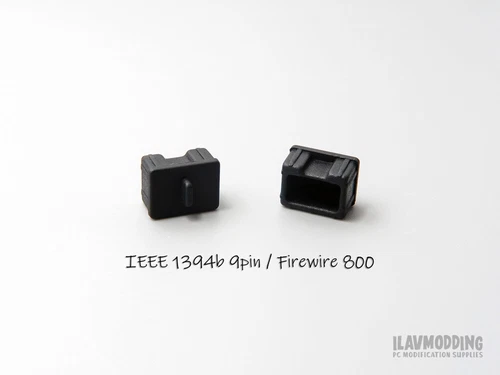 IEEE 1394b 9pin (Firewire 800) - Anti Dust Cover Plug Cap 3 pcs