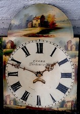 WELSH 13x18 INCH LONGCASE CLOCK DIAL+movent C 1830 30 hr
