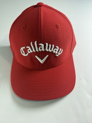 Callaway Performance Pro Golf Hat Odyssey Adjustable Strapback Cap Red OS NWT