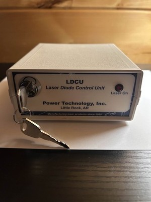 Power Technology LDCU5/9242 5VDC 3A Laser Diode Control Unit with Attachments!!!