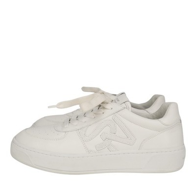 Stuart Weitzman Damen Schuhe Sneaker Gr. 40 Weiß Leder Freizeitschuhe Sport