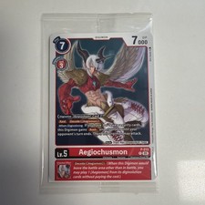 Aegiochusmon P-213  promotional card Digimon Card English SEALED PROMO 