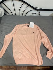 Polo Ralph Lauren Pink Crewneck Sweater L